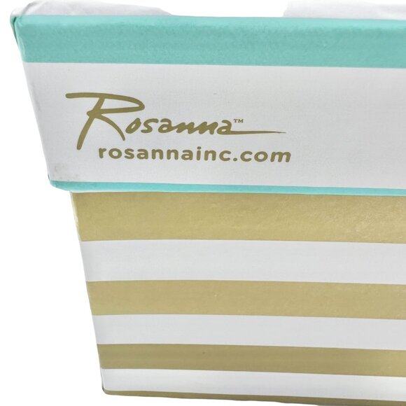 Rosanna Inc Dad Mug 6 oz White with Gold Trim Details Father's Day NIB - Picture 4 of 7